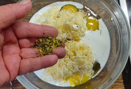 Фото шага рецепта Запеканка из семги и брокколи 175633 шаг 9  