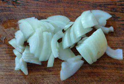 Фото шага рецепта Запеканка из тыквы и кабачка с куриным фаршем 174786 шаг 3  