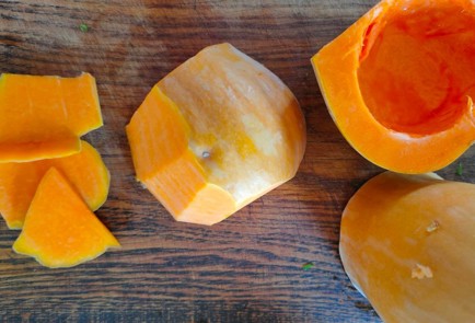 Фото шага рецепта Запеканка из тыквы и кабачка с куриным фаршем 174786 шаг 4  