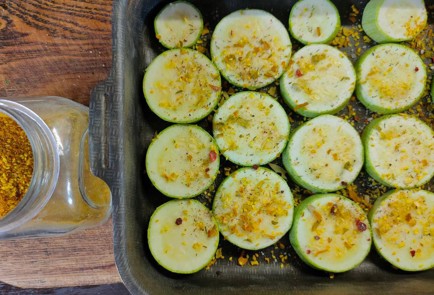 Фото шага рецепта Запеканка из тыквы и кабачка с куриным фаршем 174786 шаг 8  