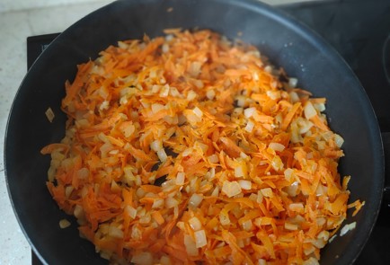 Фото шага рецепта Запеканка с индейкой кабачками и помидорами 174850 шаг 7  