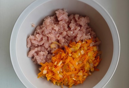 Фото шага рецепта Запеканка с индейкой кабачками и помидорами 174850 шаг 8  