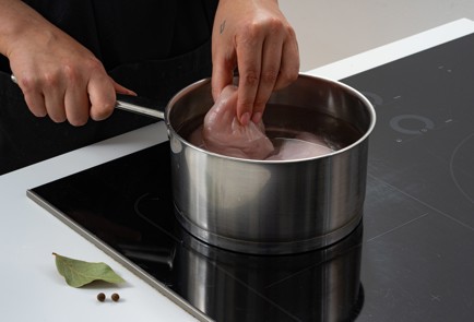 Фото шага рецепта Запеканка с курицей и грибами 173855 шаг 2  