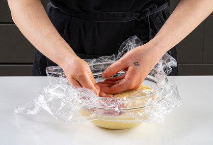 Фото шага рецепта Заварной торт Карпатка 191435 шаг 7  