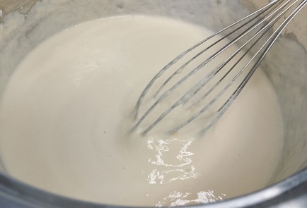 Фото шага рецепта Заварные блины на кефире 191300 шаг 7