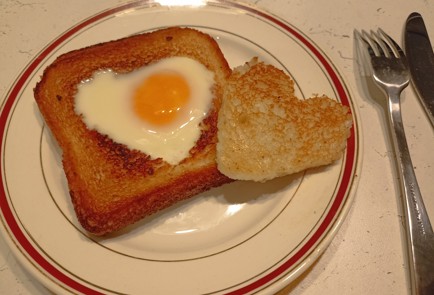 Фото шага рецепта Завтрак для любимой на 14 февраля 191179 шаг 10