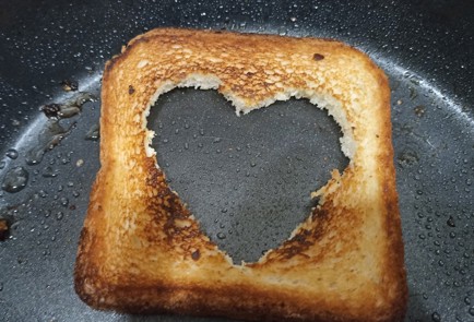 Фото шага рецепта Завтрак для любимой на 14 февраля 191179 шаг 4