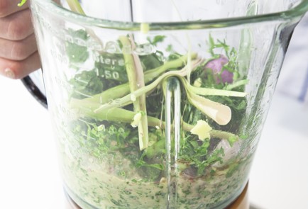 Фото шага рецепта Зеленый карри с курицей и рисом 31968 шаг 4  