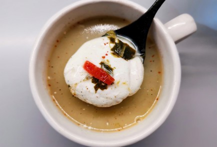 Фото шага рецепта Зеленые щи с перепелкой 191405 шаг 13  