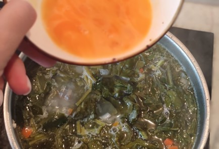 Фото шага рецепта Зеленый борщ из щавеля 173603 шаг 14  