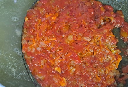 Фото шага рецепта Зеленый борщ на бульоне из индейки 189305 шаг 11  