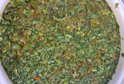 Фото шага рецепта Зеленый борщ на бульоне из индейки 189305 шаг 13  