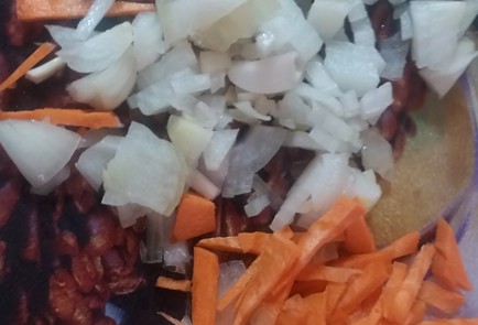 Фото шага рецепта Зеленый борщ со стрелками чеснока 139193 шаг 3  