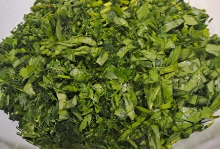 Фото шага рецепта Зеленый борщ со свиными ребрами 186482 шаг 12  