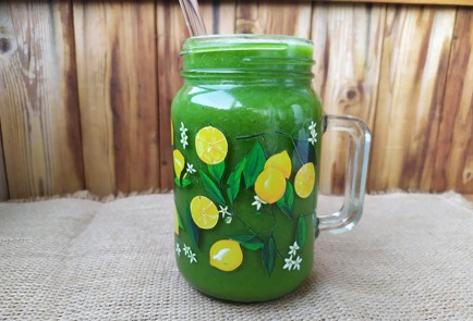 Фото шага рецепта Зеленый смузи 188937 шаг 10  