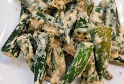 Фото шага рецепта Жареная бамия в чесночном соусе 173423 шаг 10  