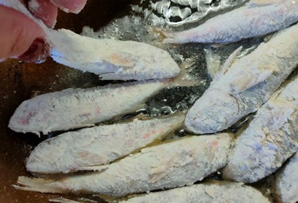 Фото шага рецепта Жареная барабуля 189426 шаг 13  