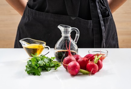 Фото шага рецепта Жареная редиска 176345 шаг 1  