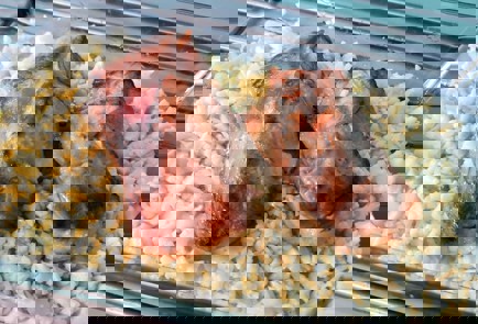 Фото шага рецепта Жареная утка с гарниром из цветной капусты 151124 шаг 12  