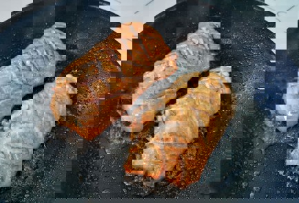 Фото шага рецепта Жареная утка с гарниром из цветной капусты 151124 шаг 7  