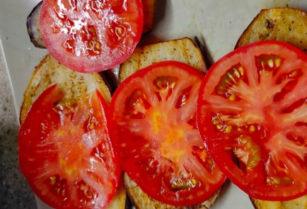 Фото шага рецепта Жареные баклажаны с помидорами 189872 шаг 12  