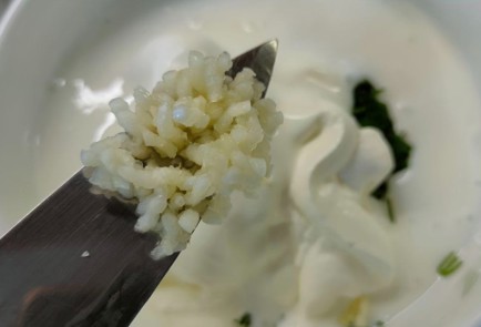 Фото шага рецепта Жареные кабачки со сметанным соусом 189842 шаг 12  