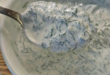 Фото шага рецепта Жареные кабачки со сметанным соусом 189842 шаг 14  