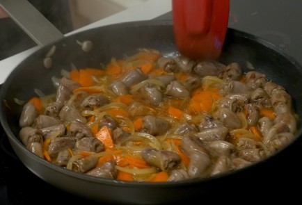 Фото шага рецепта Жареные куриные сердечки 32069 шаг 5  