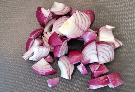 Фото шага рецепта Жареные опята с овощами 140867 шаг 3  