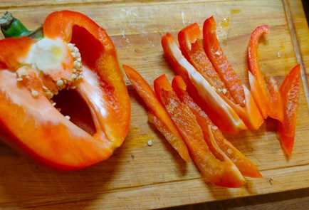 Фото шага рецепта Жареные овощи в пите 175956 шаг 10  