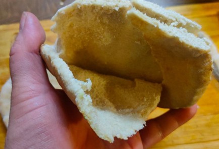 Фото шага рецепта Жареные овощи в пите 175956 шаг 18  