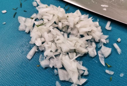 Фото шага рецепта Жареные шампиньоны подеревенски 140313 шаг 3  