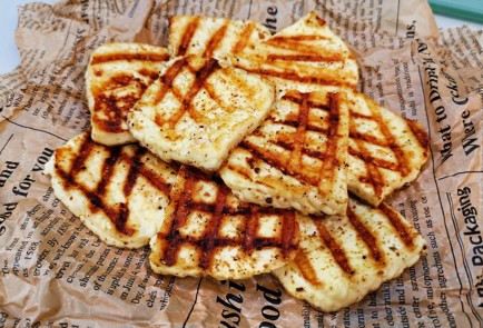 Фото шага рецепта Жареный адыгейский сыр 189204 шаг 10  