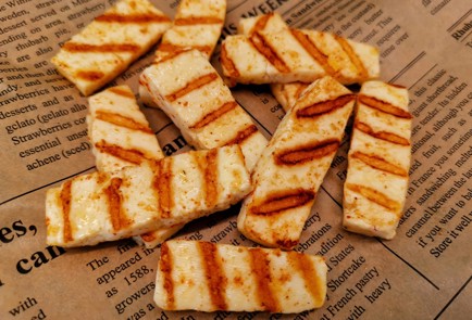 Фото шага рецепта Жареный халуми 188782 шаг 10  