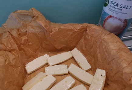 Фото шага рецепта Жареный халуми 188782 шаг 4  