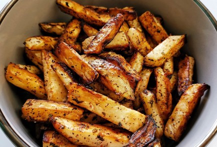 Фото шага рецепта Жареный корень сельдерея 174118 шаг 11  