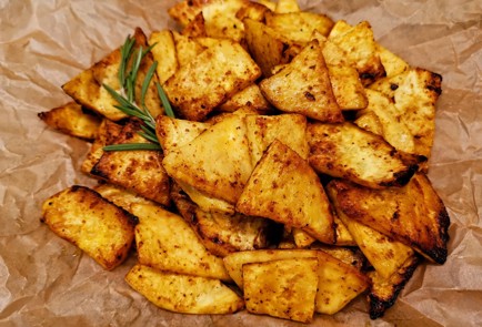 Фото шага рецепта Жареный корень сельдерея 188233 шаг 10