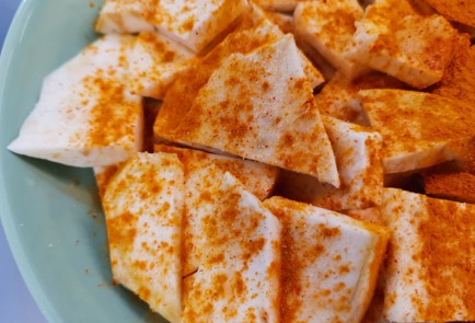 Фото шага рецепта Жареный корень сельдерея 188233 шаг 5