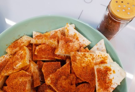 Фото шага рецепта Жареный корень сельдерея 188233 шаг 6