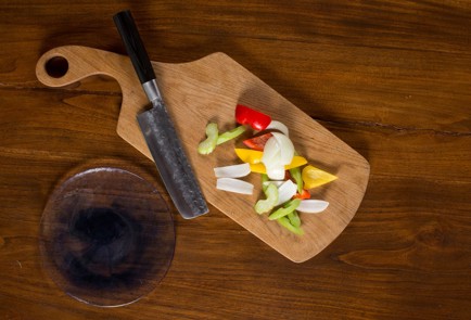 Фото шага рецепта Жареный малоглазый макрурус с овощами 136704 шаг 1