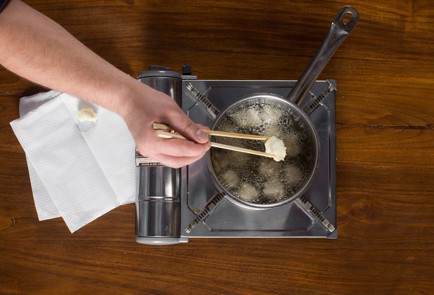 Фото шага рецепта Жареный малоглазый макрурус с овощами 136704 шаг 3