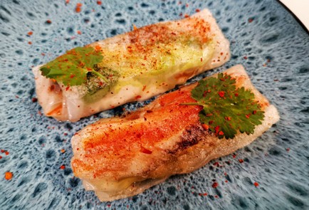 Фото шага рецепта Жареный спрингролл 188418 шаг 10  