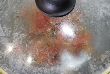 Фото шага рецепта Жареный сыр халуми с пряными овощами 152331 шаг 7  