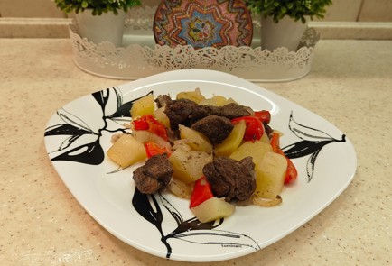 Фото шага рецепта Жаркое из говядины в рукаве 191053 шаг 10  