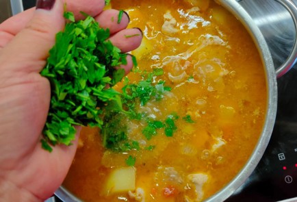 Фото шага рецепта Жаркое из курицы с овощами 174532 шаг 19