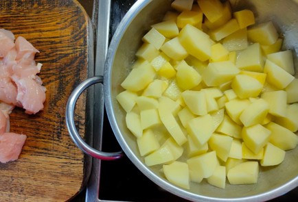 Фото шага рецепта Жаркое из курицы с овощами 174532 шаг 6