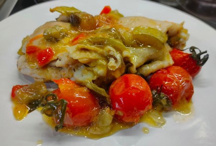 Фото шага рецепта Жаркое из курицы с овощами 175500 шаг 14  