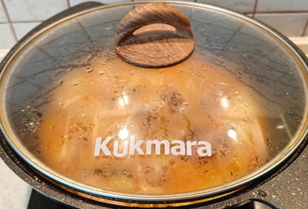 Фото шага рецепта Жаркое из курицы в казане 191134 шаг 11  