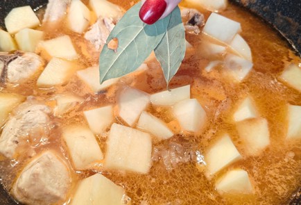 Фото шага рецепта Жаркое из курицы в казане 191134 шаг 8  