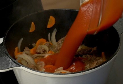 Фото шага рецепта Жаркое с говядиной 139912 шаг 4  